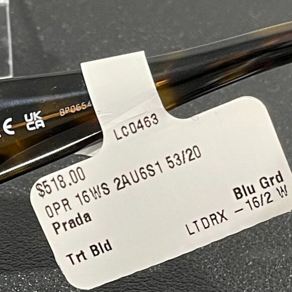 Prrada Large Women's Tortoiseshell Sunglasses (JB1405) - Picture 4 of 7